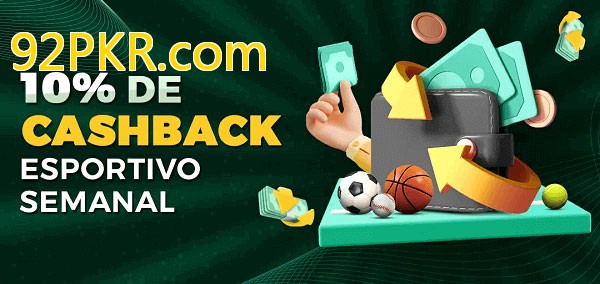 10% de bônus de cashback na 92PKR.com